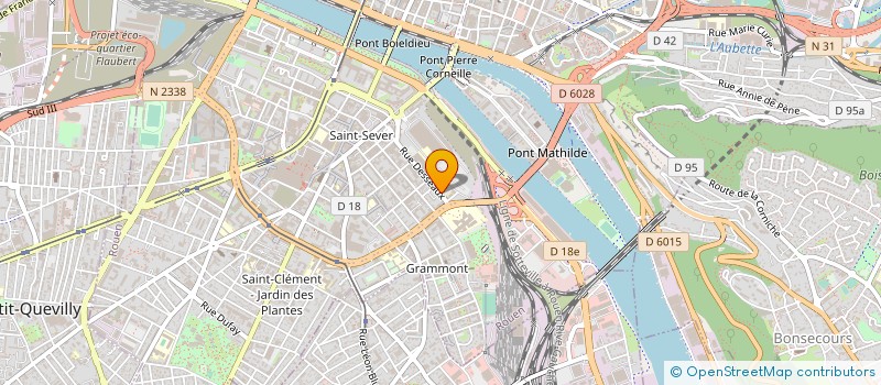 localisation de l'entreprise COOP APPROVIS BOUCHERIE ROUEN & REGION à ROUEN