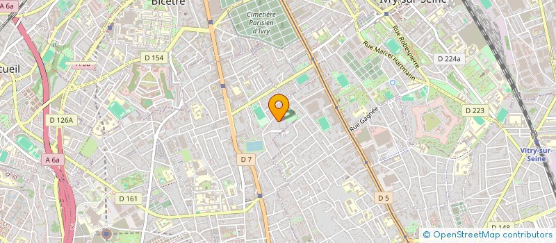 localisation de l'entreprise COOP AUTO à VILLEJUIF