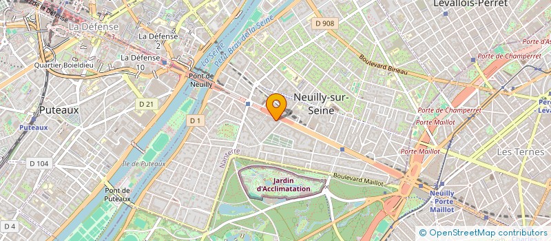localisation de l'entreprise COOP COMMERCAN DETAILLAN CAPITAL VARIABL à NEUILLY-SUR-SEINE