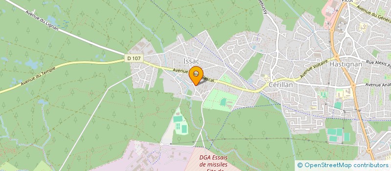 localisation de l'entreprise COOP CSE ATLANTIQUE ARIANEGROUP  SAINT-MEDARD-EN-JALLES