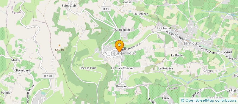 localisation de l'entreprise COOP DE DISTILLERIE à DENICE