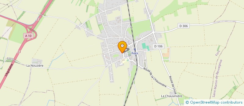 localisation de l'entreprise COOP DE FORS  FORS