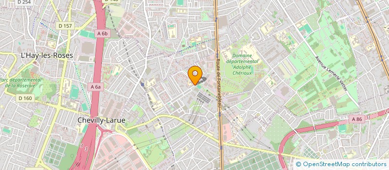 localisation de l'entreprise COOP DE L EPI D OR DECO 94  CHEVILLY-LARUE