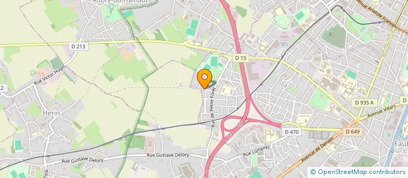 localisation de l'entreprise COOP DE LANDRECIES à VALENCIENNES