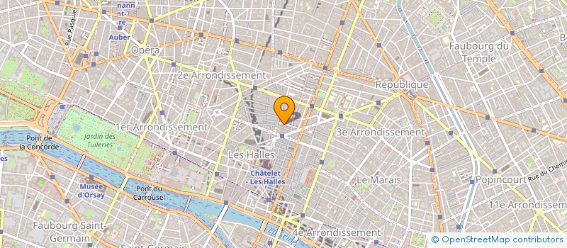 localisation de l'entreprise COOP DESIGN / LES PUCES DU DESIGN  PARIS