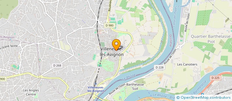 localisation de l'entreprise COOP ELAGAGE à VILLENEUVE-LES-AVIGNON