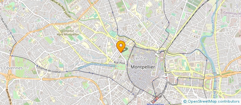 localisation de l'entreprise COOP EXPRESS à MONTPELLIER