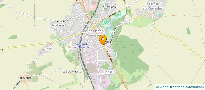 localisation de l'entreprise COOP LAITIERE REGION ST JUST CLERMONT à CATILLON-FUMECHON