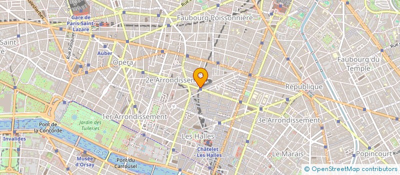 localisation de l'entreprise COOP NATIONALE VACANCE LOISIR  PARIS