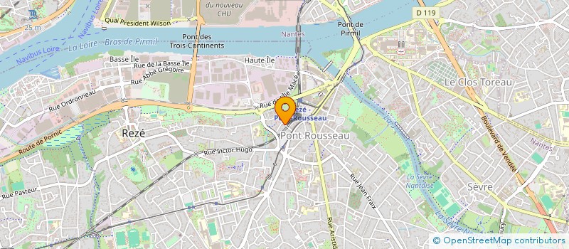 localisation de l'entreprise COOP&POP à REZE