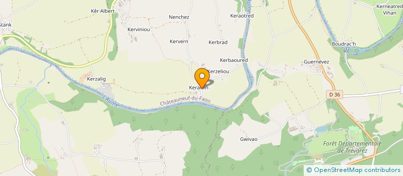 localisation de l'entreprise COOP PROFESSIONNELS ARTISANS BOIS  SAINT-THOIS