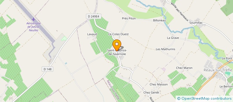 localisation de l'entreprise COOP RAMASSAG VINS SS PRODUITS CHARENTES à MEUX