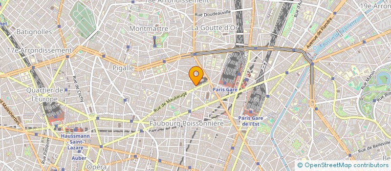 localisation de l'entreprise COOP RECHERCHE DEVELOPPEMENT INDUSTRIEL  PARIS