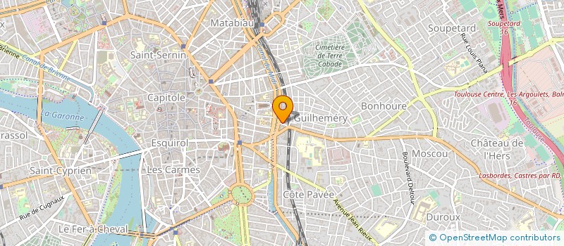 localisation de l'entreprise COOP RESIDENCE L OCCITANE  TOULOUSE