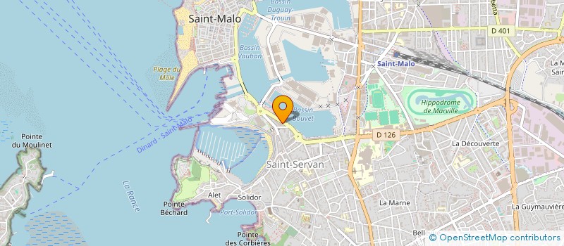 localisation de l'entreprise COOP'S AND CO  SAINT-MALO