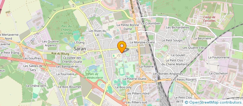 localisation de l'entreprise COOP SCOLAIRE DU C E S MIXTE à SARAN