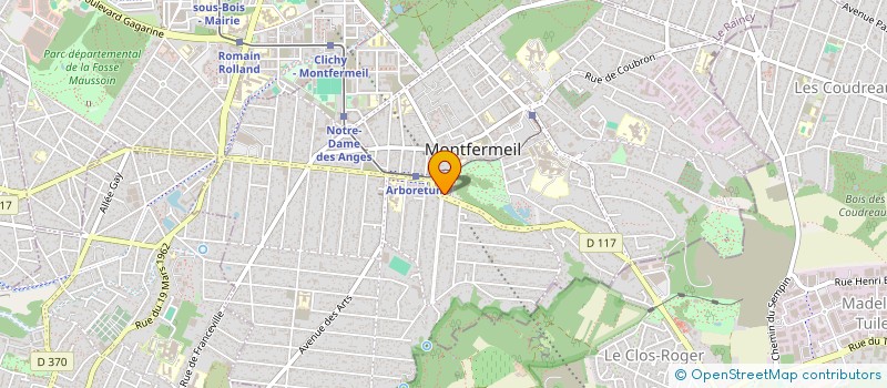 localisation de l'entreprise COOP SCOLAIRE DU CES 4 JOURS à MONTFERMEIL