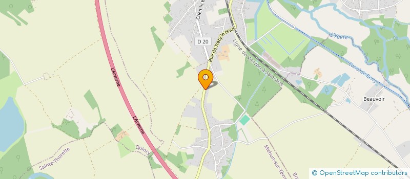 localisation de l'entreprise COOP SCOLAIRE ECOLE DE SOMME  MEHUN-SUR-YEVRE