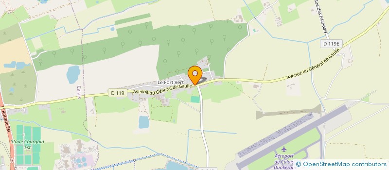 localisation de l'entreprise COOP SCOLAIRE ECOLE FORT VERT  MARCK