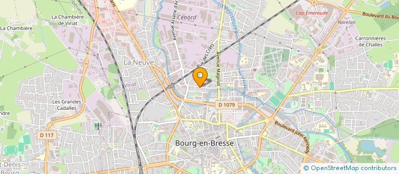 localisation de l'entreprise COOP SCOLAIRE ECOLE L PARANT à BOURG-EN-BRESSE