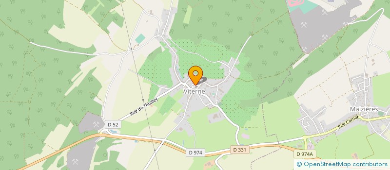localisation de l'entreprise COOP SCOLAIRE ECOLE MIXTE à VITERNE
