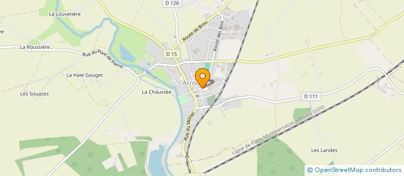 localisation de l'entreprise COOP SCOLAIRE ECOLE PUBLIQUE à VALD'YERRE