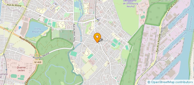 localisation de l'entreprise COOP SCOLAIRE ECOLE REUSS à STRASBOURG