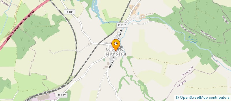 localisation de l'entreprise COOP UTILISAT MAT AGRIC DES 3 PROVINCES à BREUVANNES-EN-BASSIGNY