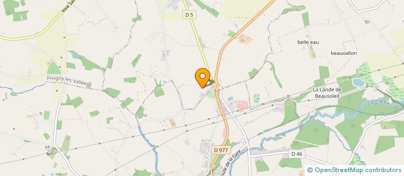localisation de l'entreprise COOP VENTE VIEILLISSEMENT CALVADOS à MORTAIN-BOCAGE