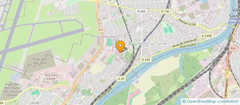 localisation de l'entreprise COOP VIETFOOD  ABLON-SUR-SEINE