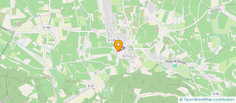 localisation de l'entreprise COOP VINICOLE COTEAUX ANSOUIS à ANSOUIS