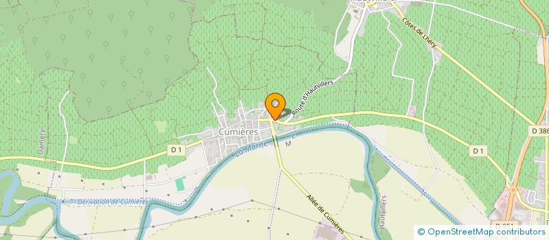 localisation de l'entreprise COOP VINICOLE LOUIS DUPONT à CUMIERES