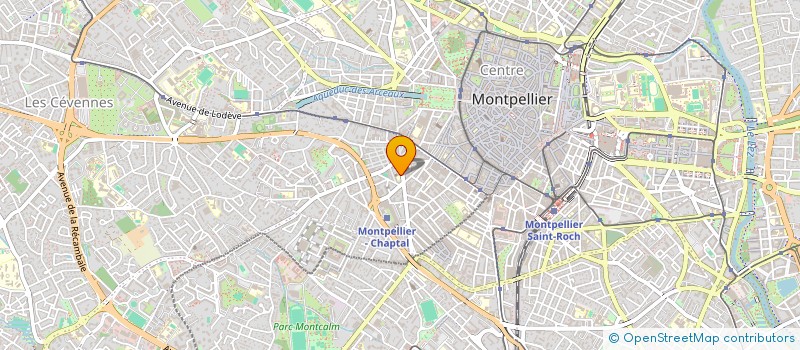 localisation de l'entreprise COOPECOLE SAINTE FAMILLE à MONTPELLIER