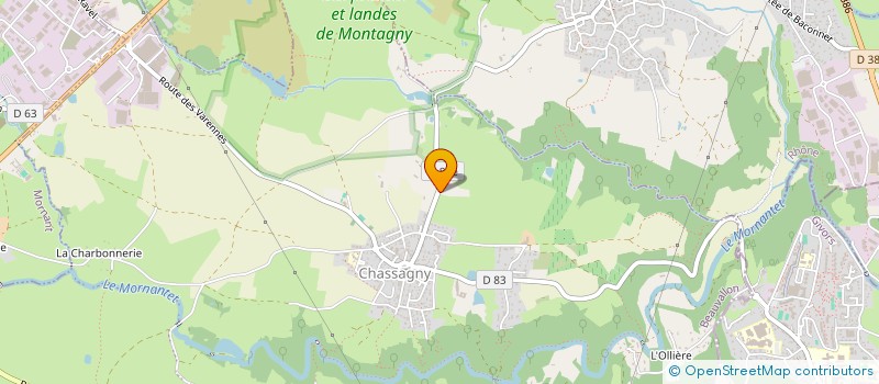 localisation de l'entreprise COOPER 69 à BEAUVALLON