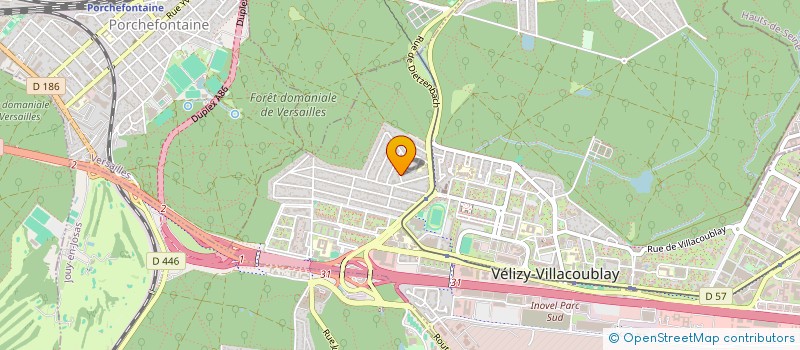 localisation de l'entreprise COOPER & CIE  VELIZY-VILLACOUBLAY