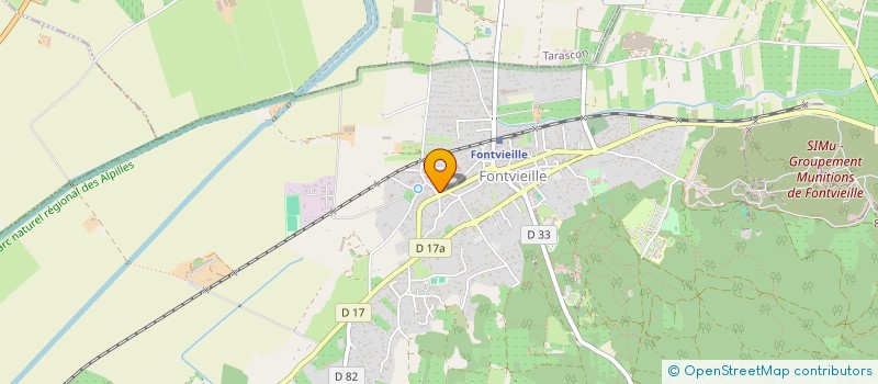 localisation de l'entreprise COOPER COM  FONTVIEILLE