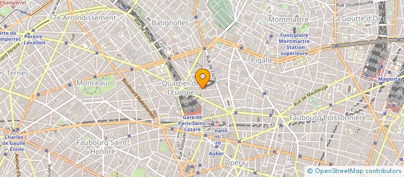 localisation de l'entreprise COOPER CONSULTANTS à PARIS