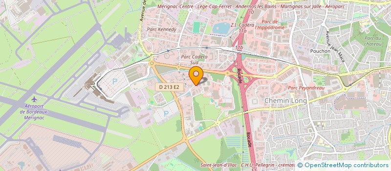 localisation de l'entreprise COOPER EVENT à MERIGNAC