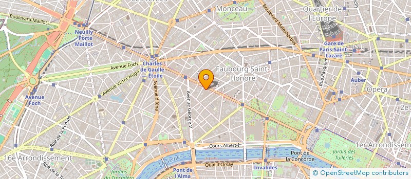 localisation de l'entreprise COOPER GAY  PARIS