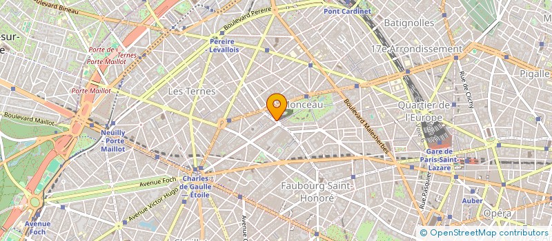 localisation de l'entreprise COOPER GESTION TOURIST COOGETOUR DEVELOP à PARIS