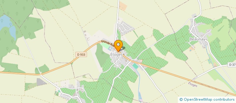 localisation de l'entreprise COOPER VINICOLE LES TROIS COTEAUX  TALUS-SAINT-PRIX