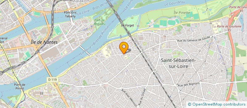 localisation de l'entreprise COOPERATIF-MK PAYS DE LOIRE à SAINT-SEBASTIEN-SUR-LOIRE