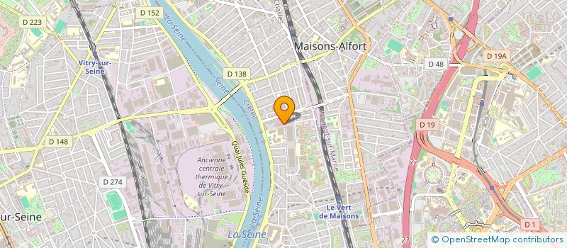 localisation de l'entreprise COOPERATION EDUCATIVE à ALFORTVILLE