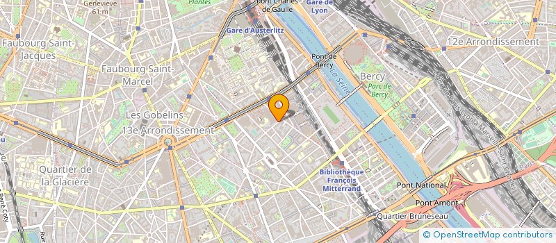 localisation de l'entreprise COOPERATION ET AMENAGEMENT à PARIS