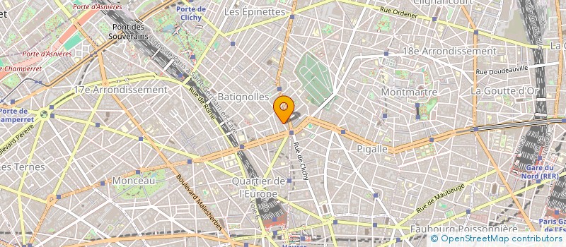 localisation de l'entreprise COOPERATION INTELLIGENCE & DEVELOPPEMENT  PARIS