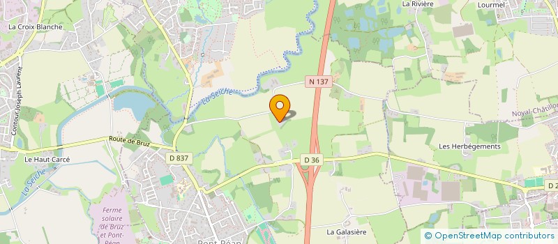 localisation de l'entreprise COOPERATION SAINT-ERBLON VILLAGE ANDES  PONT-PEAN