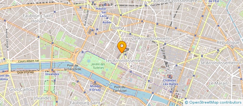 localisation de l'entreprise COOPERATION TECHNOLOGIE TRADING à PARIS