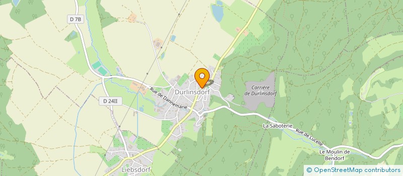 localisation de l'entreprise COOPERATIVE AGRICOLE  DURLINSDORF