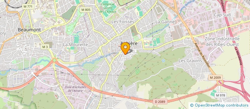 localisation de l'entreprise COOPERATIVE AGRICOLE DE COURNON AUVERGNE à AUBIERE