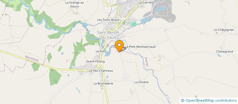 localisation de l'entreprise COOPERATIVE AGRICOLE DES PRODUCTEURS CAPRINS CENTRE SUD NORD LIMOUSIN à MOUHET